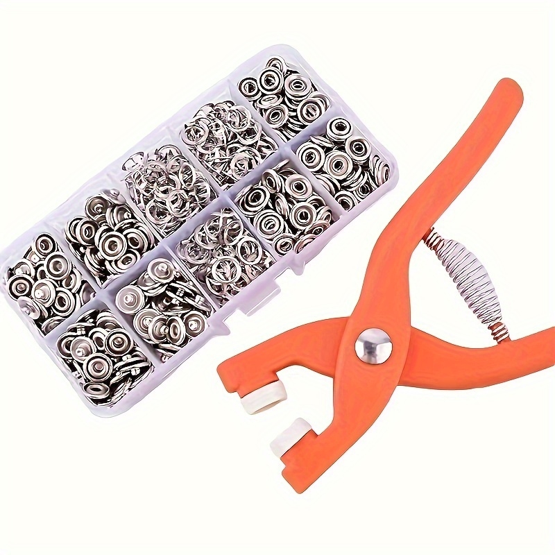 ชุดคีมย้ำกระดุมแบบใช้มือ 50 ชุ - Snap Button Plier บทวิจารณ์และราคา