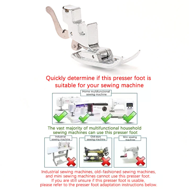 ตัวจับเท้าจักรเย็บผ้าแบบสแนปออ - Sewing Machine Fabric บทวิจารณ์และราคา
