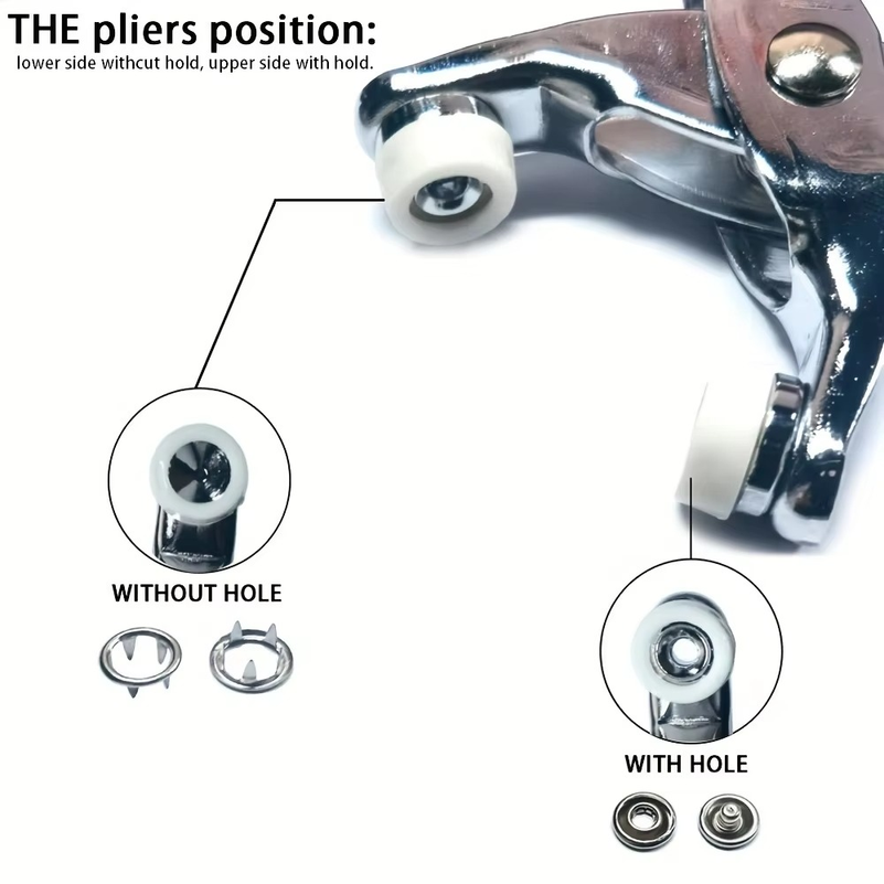 กระดุมโลหะสำหรับเย็บ 200 ชิ้น  - Snap Button Plier บทวิจารณ์และราคา