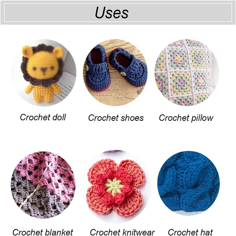 ชุดเข็มโครเชต์สแตนเลส 4 ชิ้น ช - Textile Sewing Kit บทวิจารณ์และราคา