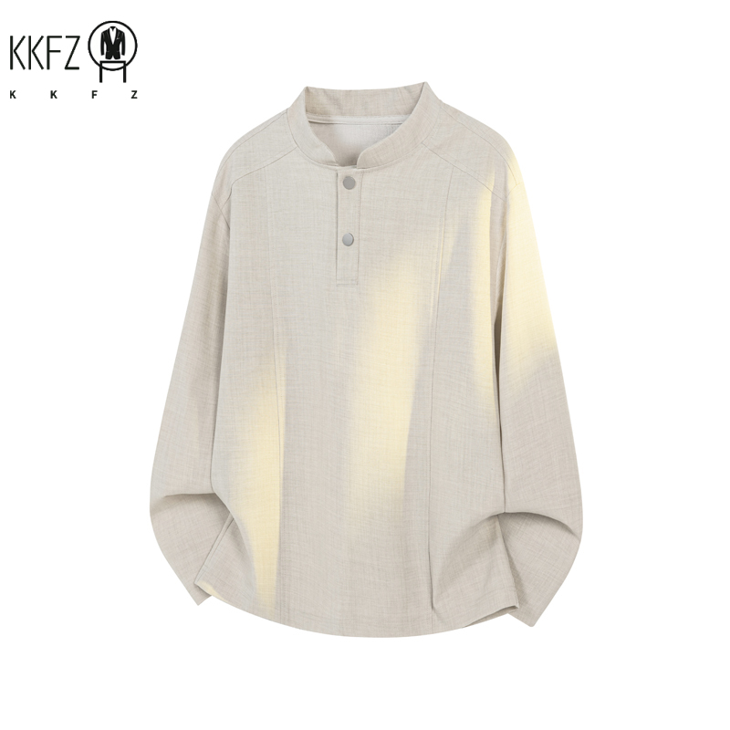 เสื้อเชิ้ตแขนยาวคอจีนสไตล์มินิ - Sewing Gathering บทวิจารณ์และราคา