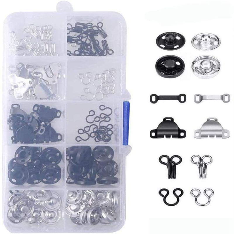 ชุดตะขอและห่วงสำหรับเย็บติด ชุ - Textile Sewing Kit บทวิจารณ์และราคา