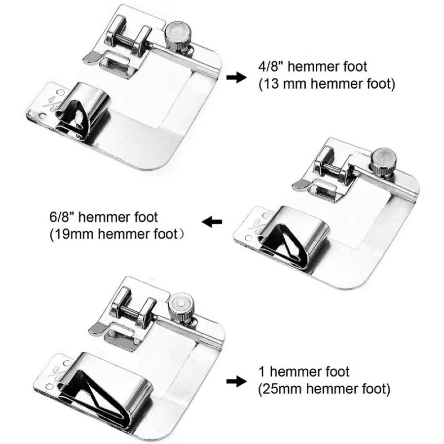 1-3 ชิ้น 13/19/25 มม. ตัวกดเท้ - Sewing Machine Fabric บทวิจารณ์และราคา