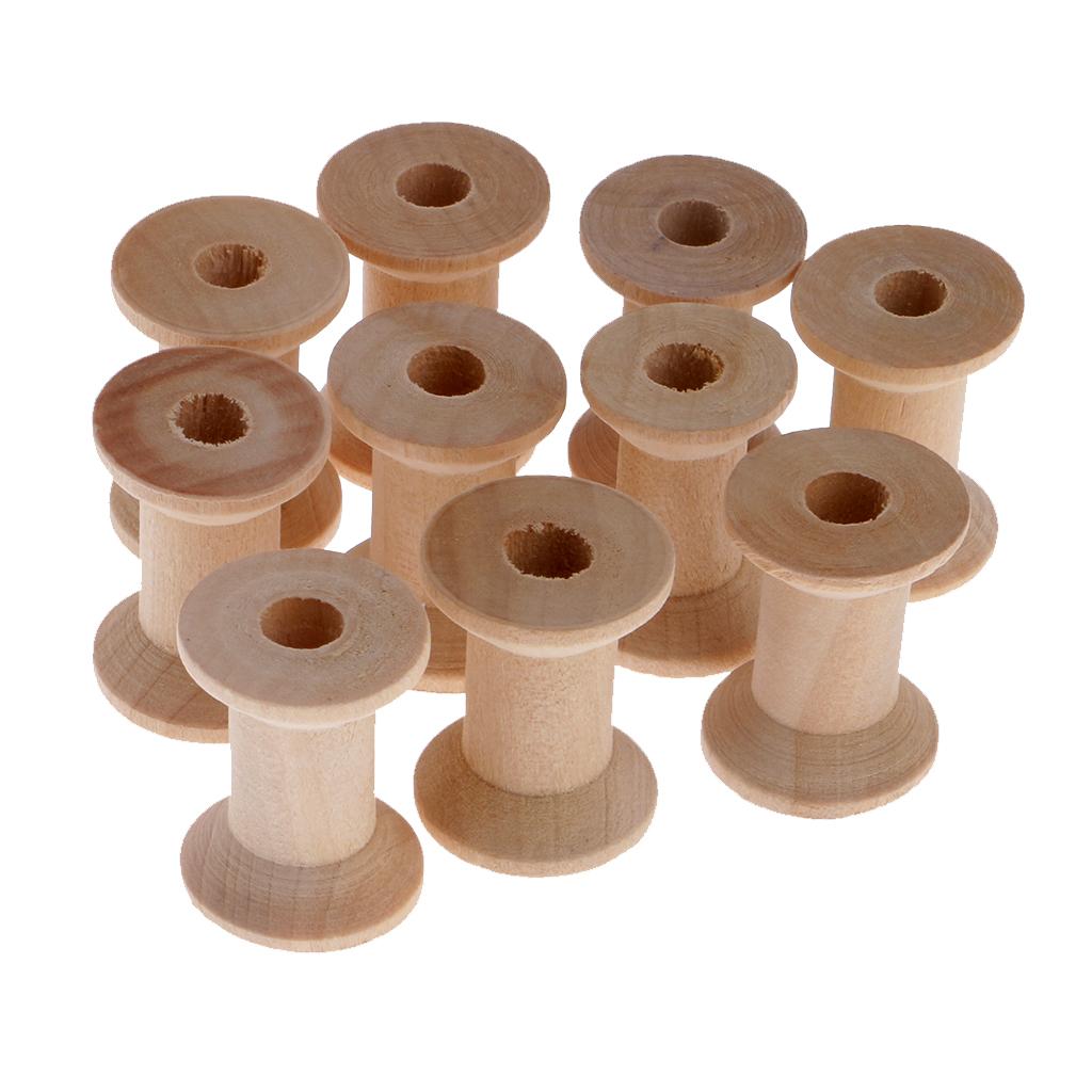 แกนม้วนด้ายไม้เปล่า อุปกรณ์เย็ - Thread Bobbins Empty บทวิจารณ์และราคา