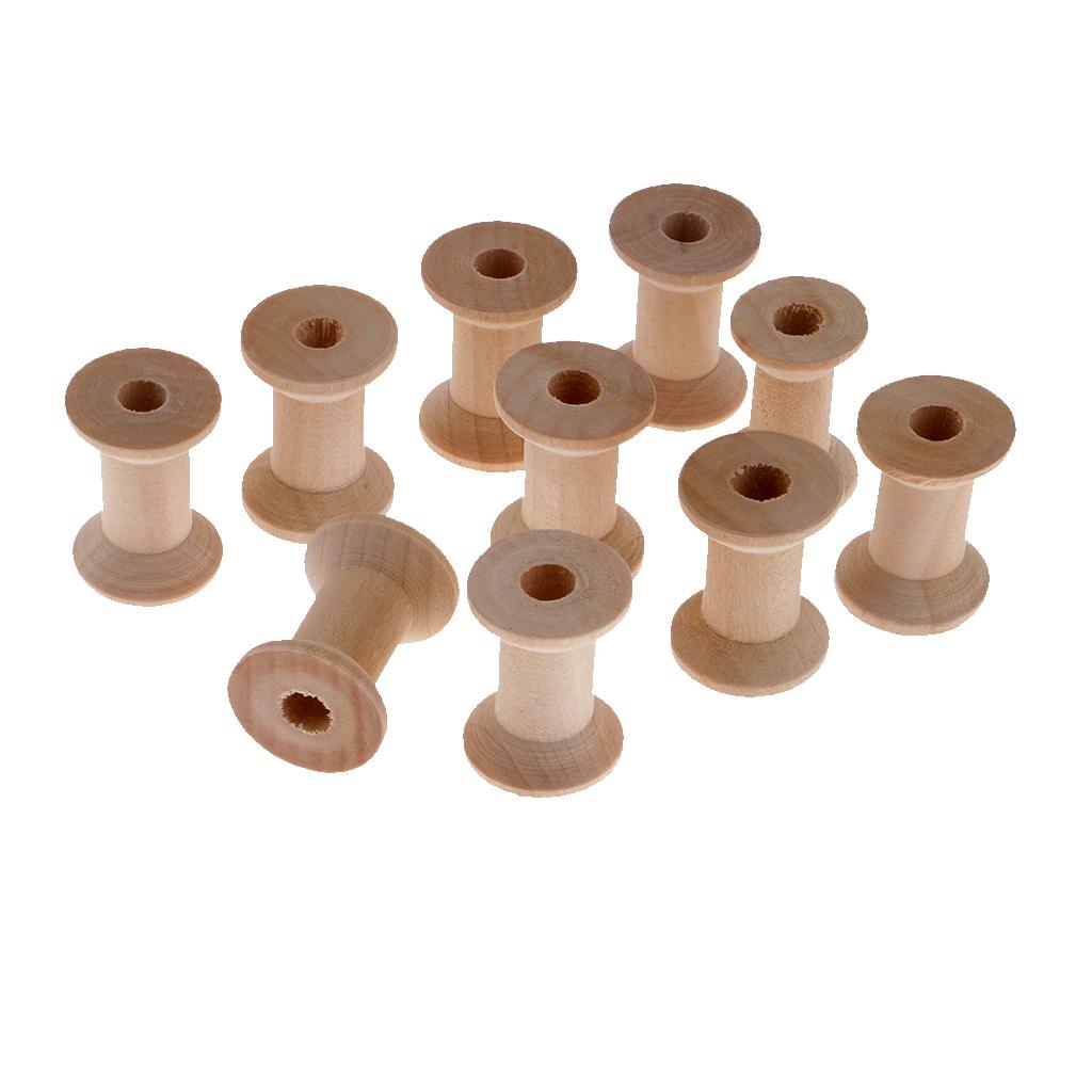 แกนม้วนด้ายไม้เปล่า อุปกรณ์เย็ - Thread Bobbins Empty บทวิจารณ์และราคา