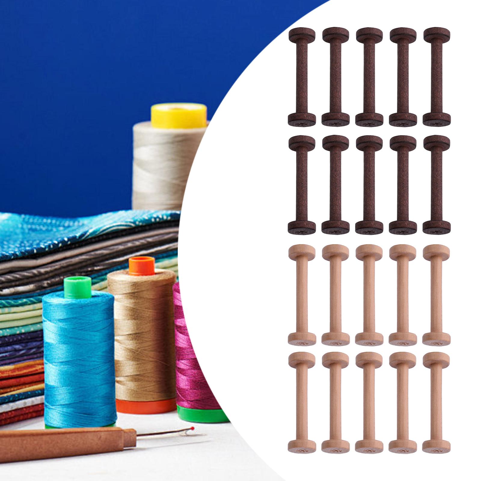 แกนไม้สำหรับงานฝีมือ 10 ชิ้น ผ - Thread Bobbins Empty บทวิจารณ์และราคา