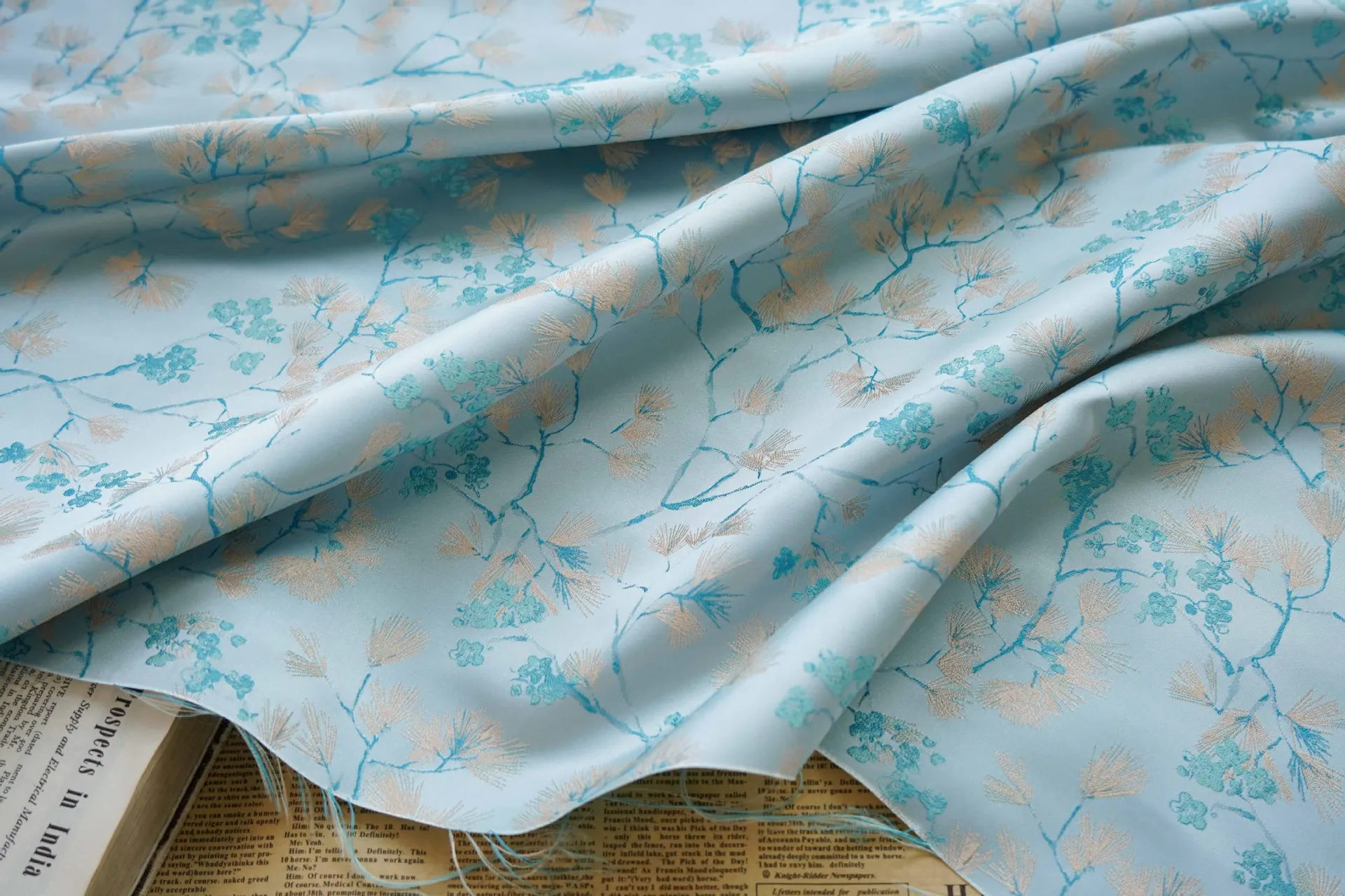 ผ้าแจ็คการ์ดสไตล์จีนคลาสสิก 1  - Sewing Vest บทวิจารณ์และราคา