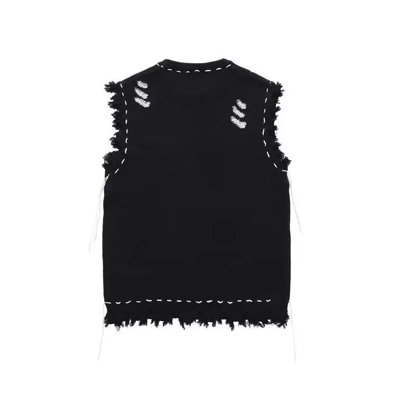 สเวตเตอร์ถักสำหรับผู้ชายเสื้อฮ - Sewing Vest บทวิจารณ์และราคา