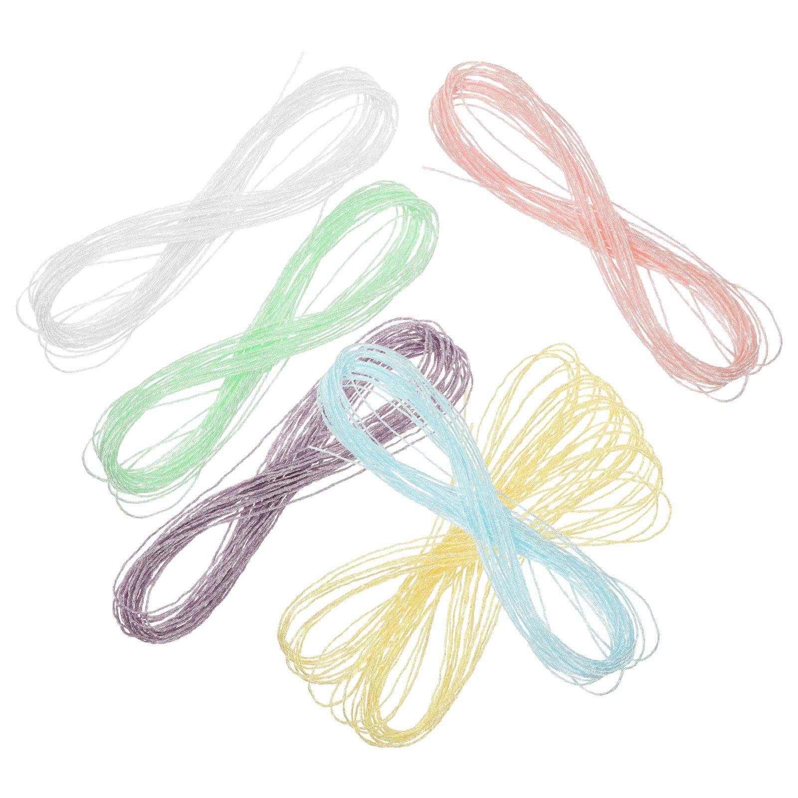 ชุดไหมปักมุกประกายมุก 6 ม้วน ส - Embroidery Floss Thread บทวิจารณ์และราคา