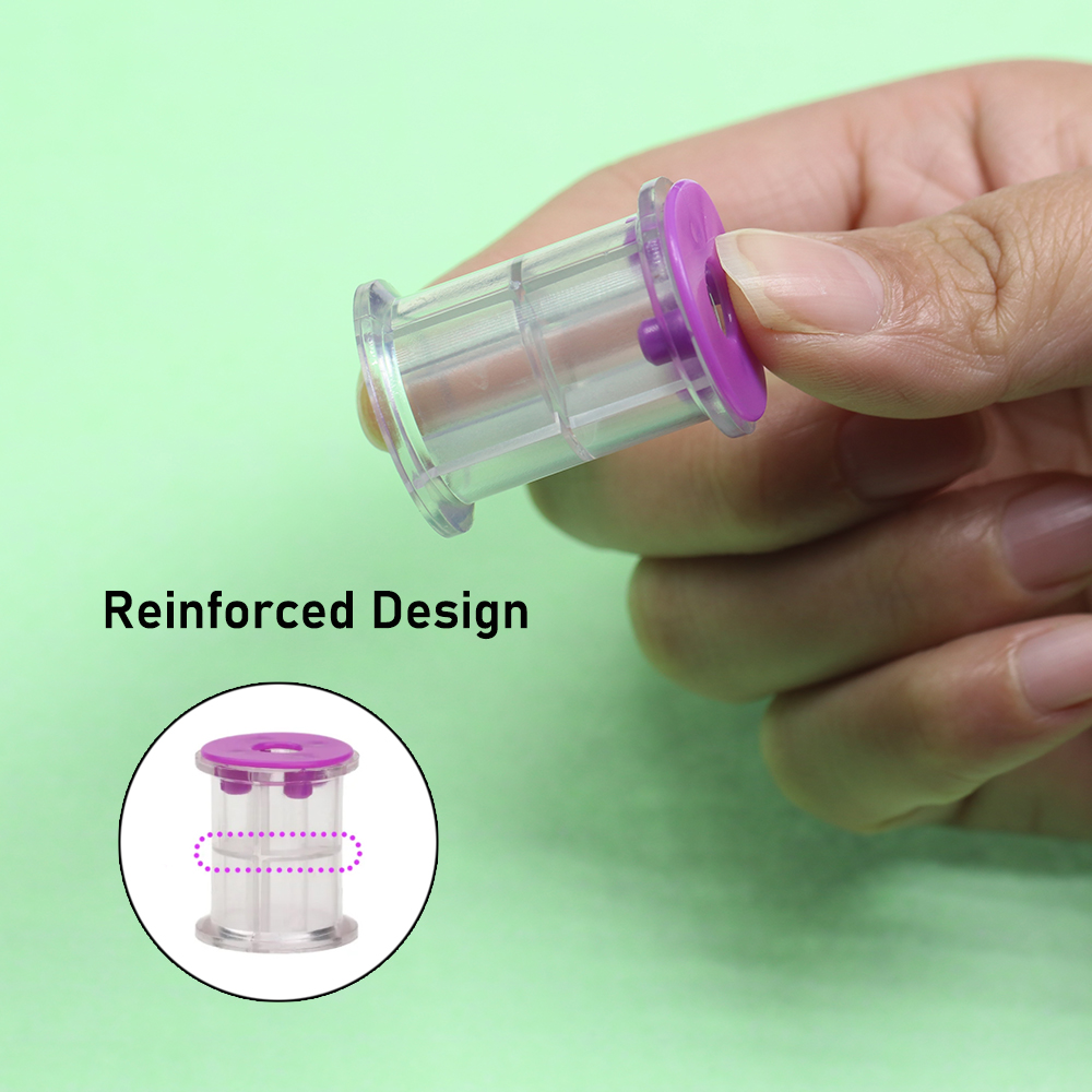 หลอดด้ายเปล่าแบบมาตรฐาน 4 ชิ้น - Thread Bobbins Empty บทวิจารณ์และราคา