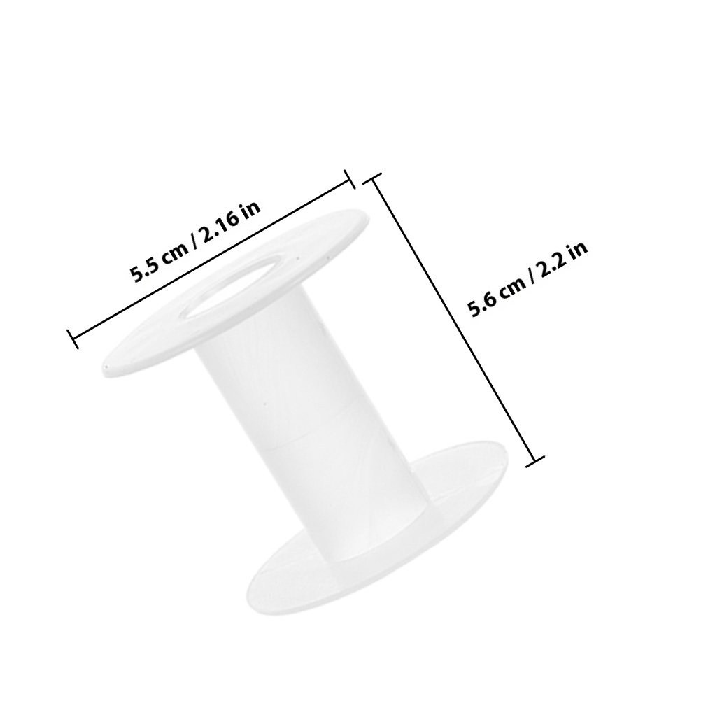 15 ชิ้น แกนพลาสติกสำหรับเก็บด้ - Thread Bobbins Empty บทวิจารณ์และราคา