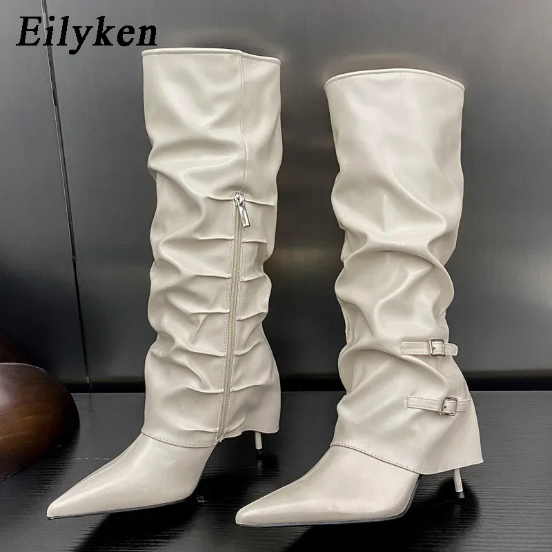 อีลิเคนแฟชั่นรองเท้าบูทสูงถึงเ - Sewing Zipper บทวิจารณ์และราคา
