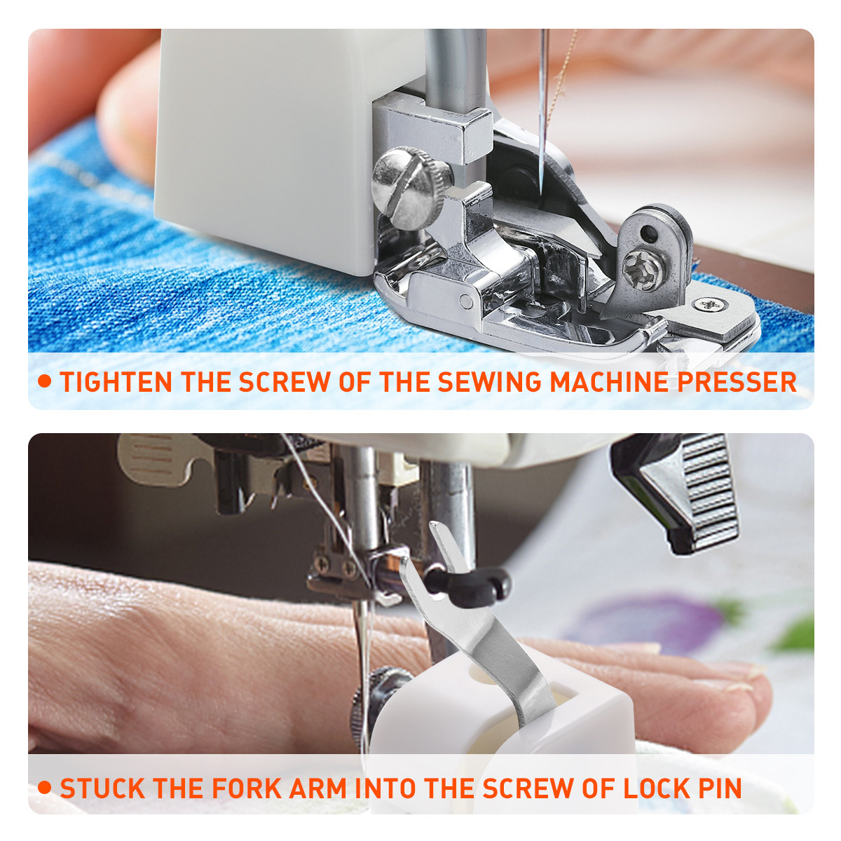 อุปกรณ์เสริมตีนผีจักรเย็บผ้าแบ - Sewing Machine Fabric บทวิจารณ์และราคา