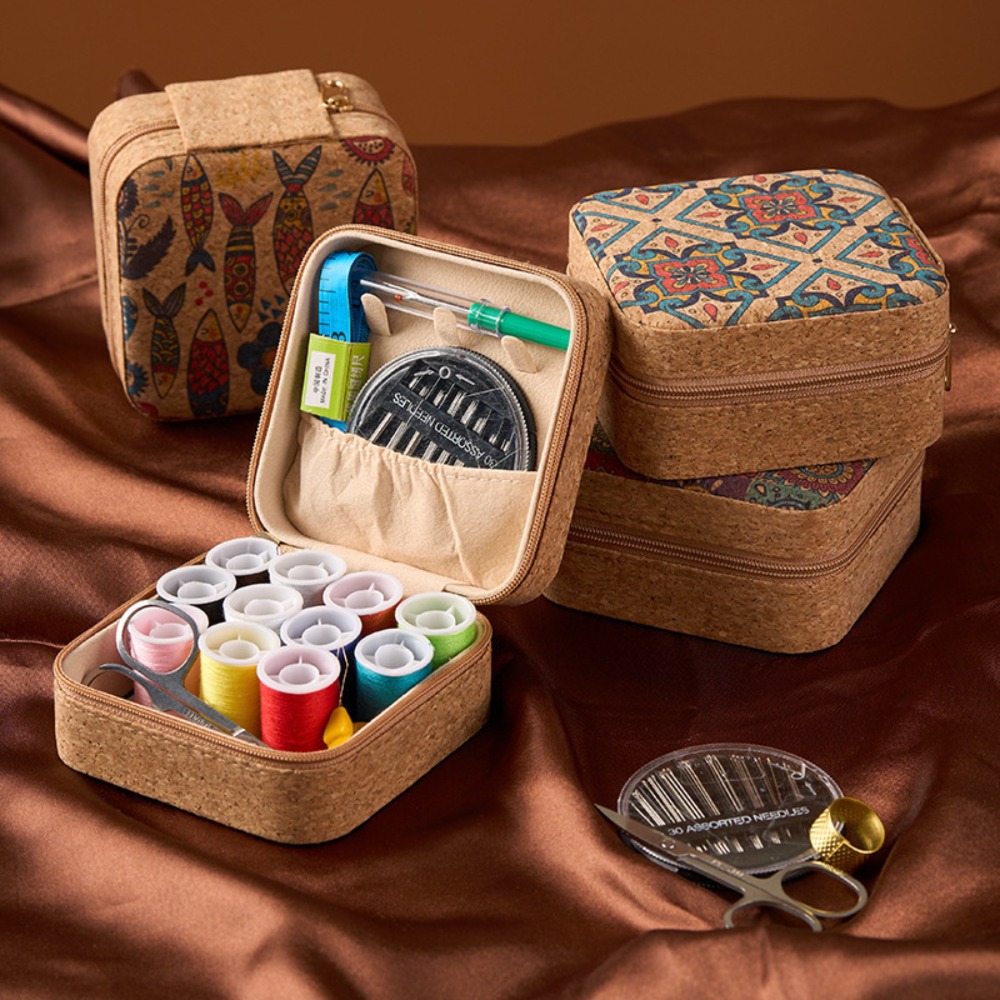 ชุดเย็บผ้าสไตล์วินเทจลายดอกไม้ - Textile Sewing Kit บทวิจารณ์และราคา