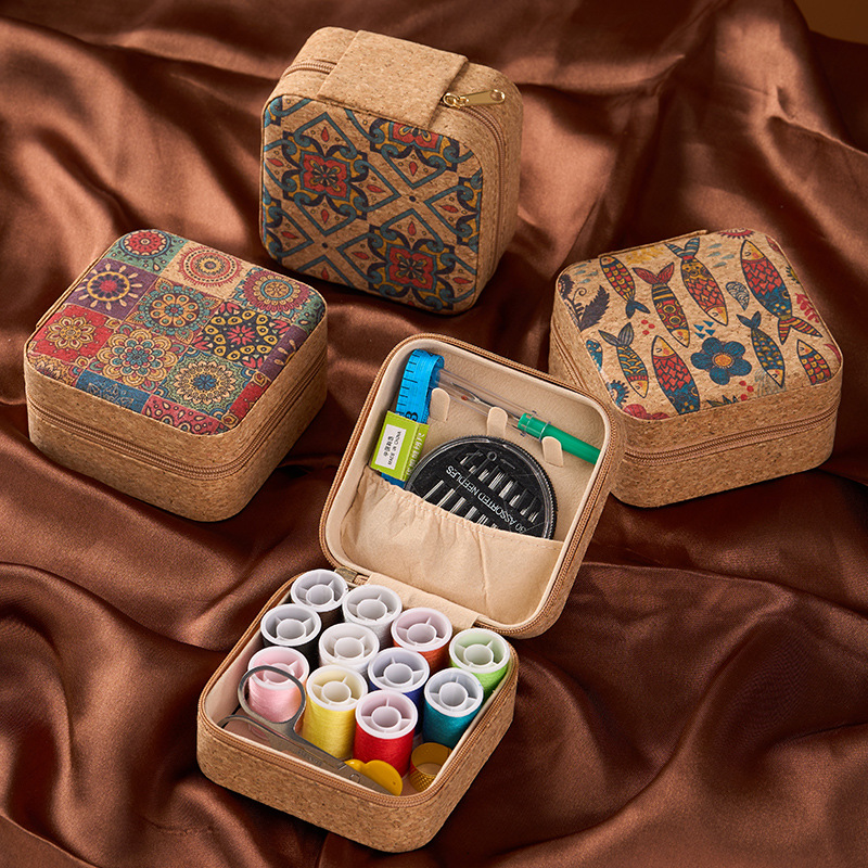 ชุดเย็บผ้าสไตล์วินเทจลายดอกไม้ - Textile Sewing Kit บทวิจารณ์และราคา