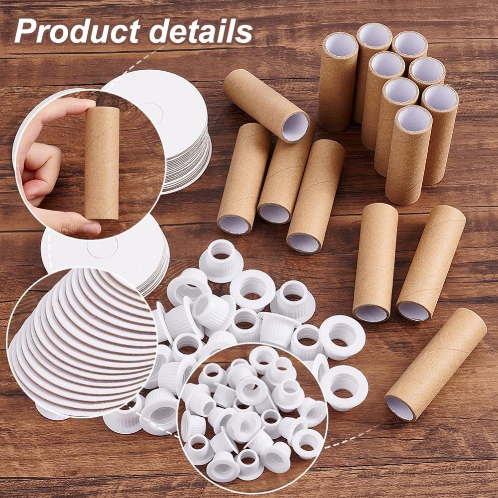 16 ชุด แกนกระดาษเปล่าสำหรับด้า - Thread Bobbins Empty บทวิจารณ์และราคา