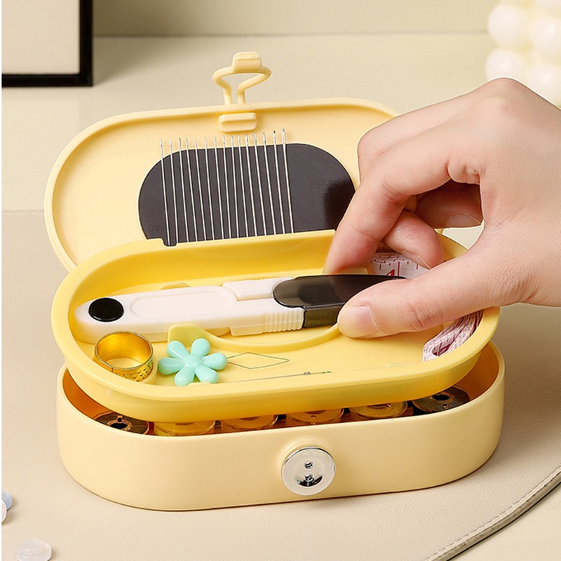 ชุดกล่องเย็บผ้าพกพาสุดเก๋ - ชุ - Textile Sewing Kit บทวิจารณ์และราคา