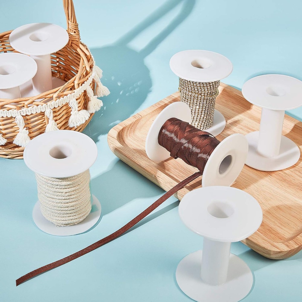 20ชิ้น3นิ้วหลอดด้ายลวดพลาสติกเ - Thread Bobbins Empty บทวิจารณ์และราคา