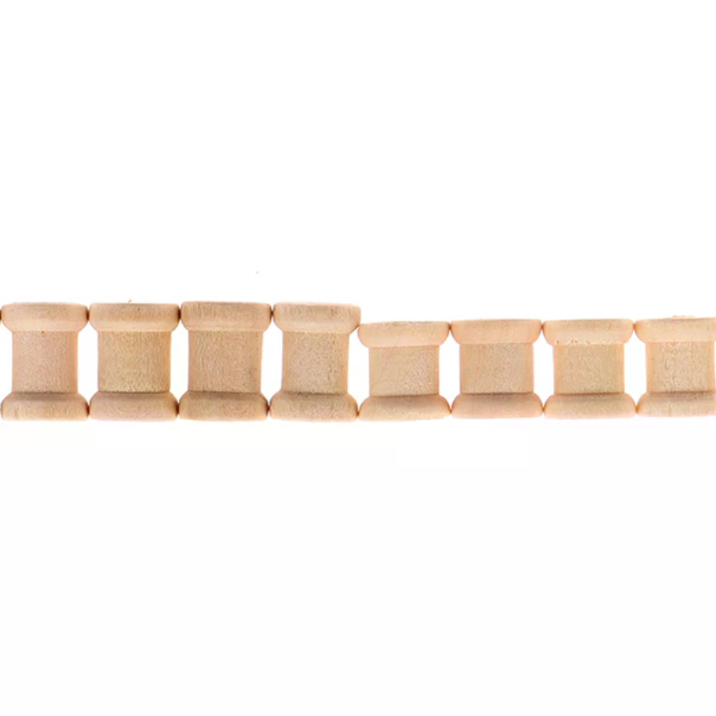 100 ชิ้น แกนด้ายไม้เปล่า แกนไม - Thread Bobbins Empty บทวิจารณ์และราคา